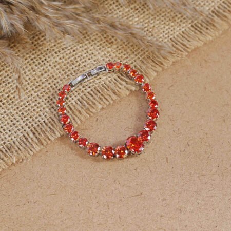 Scarlet Centrepiece Riviera Bracelet