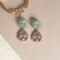 Dusk Orchard Vanmayi Antique Silver Plated Drop Earrings | Silver Electroplated Danglers