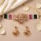 Riwayat Jadau Gold Choker Set