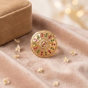 Mandala Crown Ring