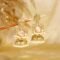 Blush Pink Tejomaya Gold Jhumka