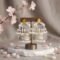 Amber Yellow Ambari Antique Silver Jhumka