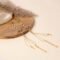 Crescent Whisper | Gold Plated Kundan Crescent Hand Harness