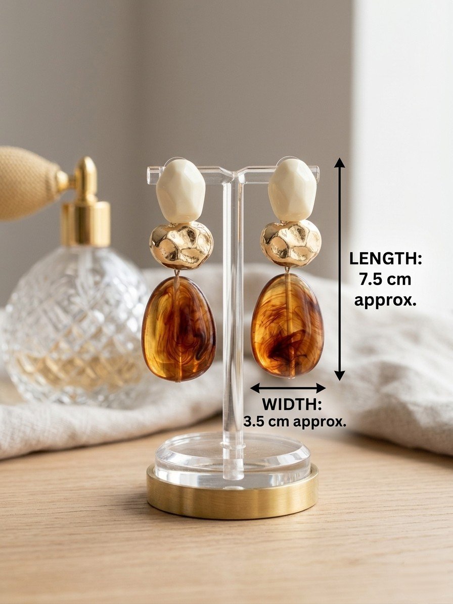 Ivory Amber Cascade Luxe Drops