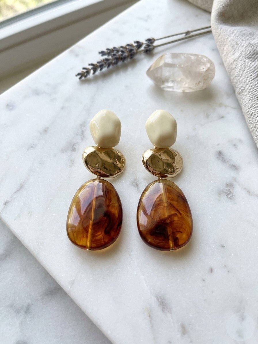 Ivory Amber Cascade Luxe Drops