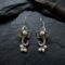 Sacred Trunk Pearl Hook Earrings