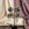 Mirror Glam Nazakat Sitara Antique Oxidised Silver Jhumka